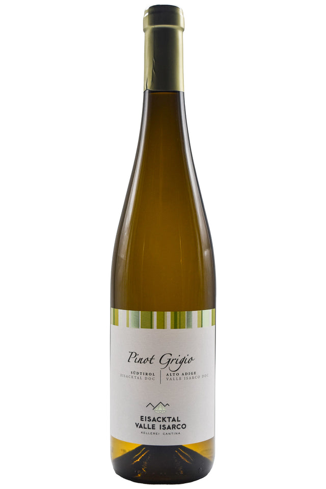Bottle of Cantina Valle Isarco Pinot Grigio 2024-White Wine-Flatiron SF