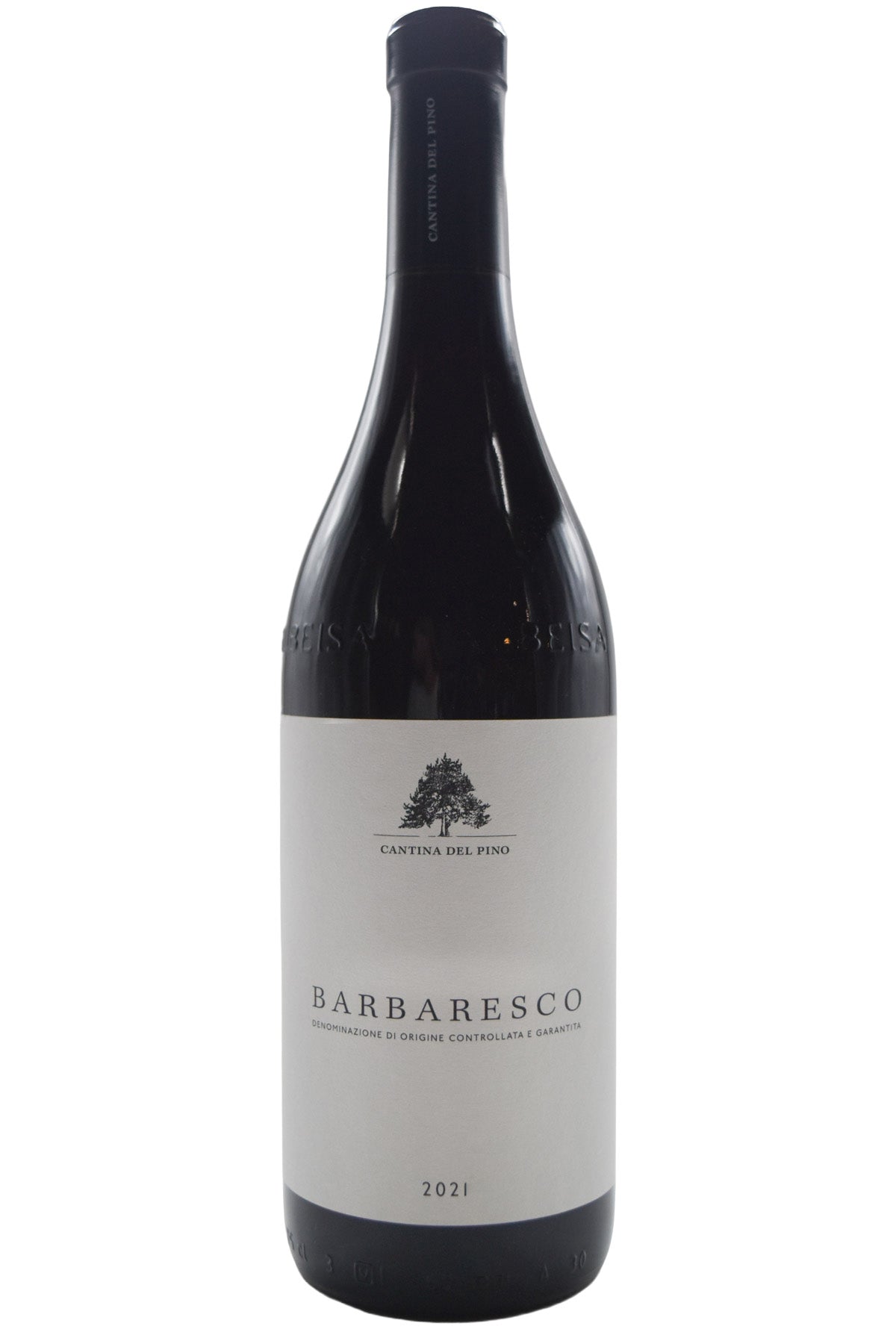 Bottle of Cantina del Pino Barbaresco 2021-Red Wine-Flatiron SF