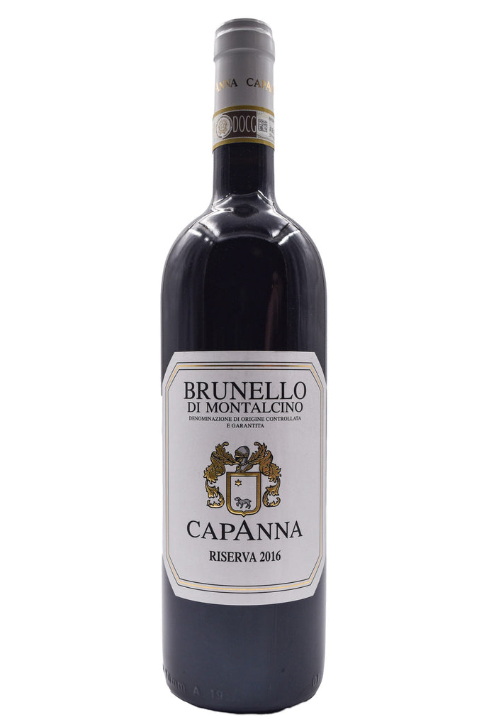 Bottle of Capanna Brunello di Montalcino Riserva 2016-Red Wine-Flatiron SF