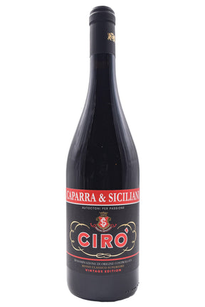 Bottle of Caparra & Siciliani Ciro Rosso Classico Superiore 2022-Red Wine-Flatiron SF