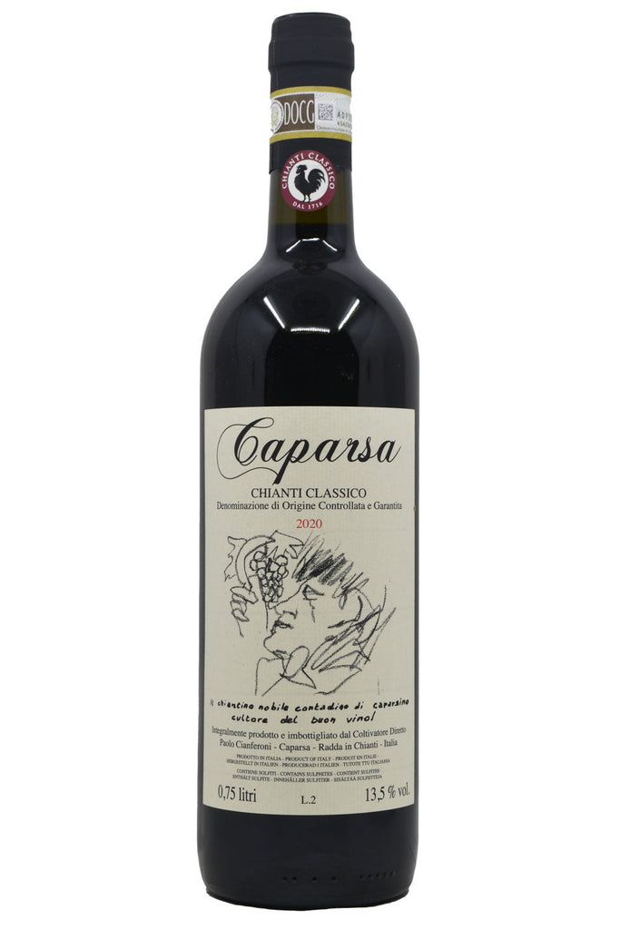 Bottle of Caparsa Chianti Classico 2020-Red Wine-Flatiron SF