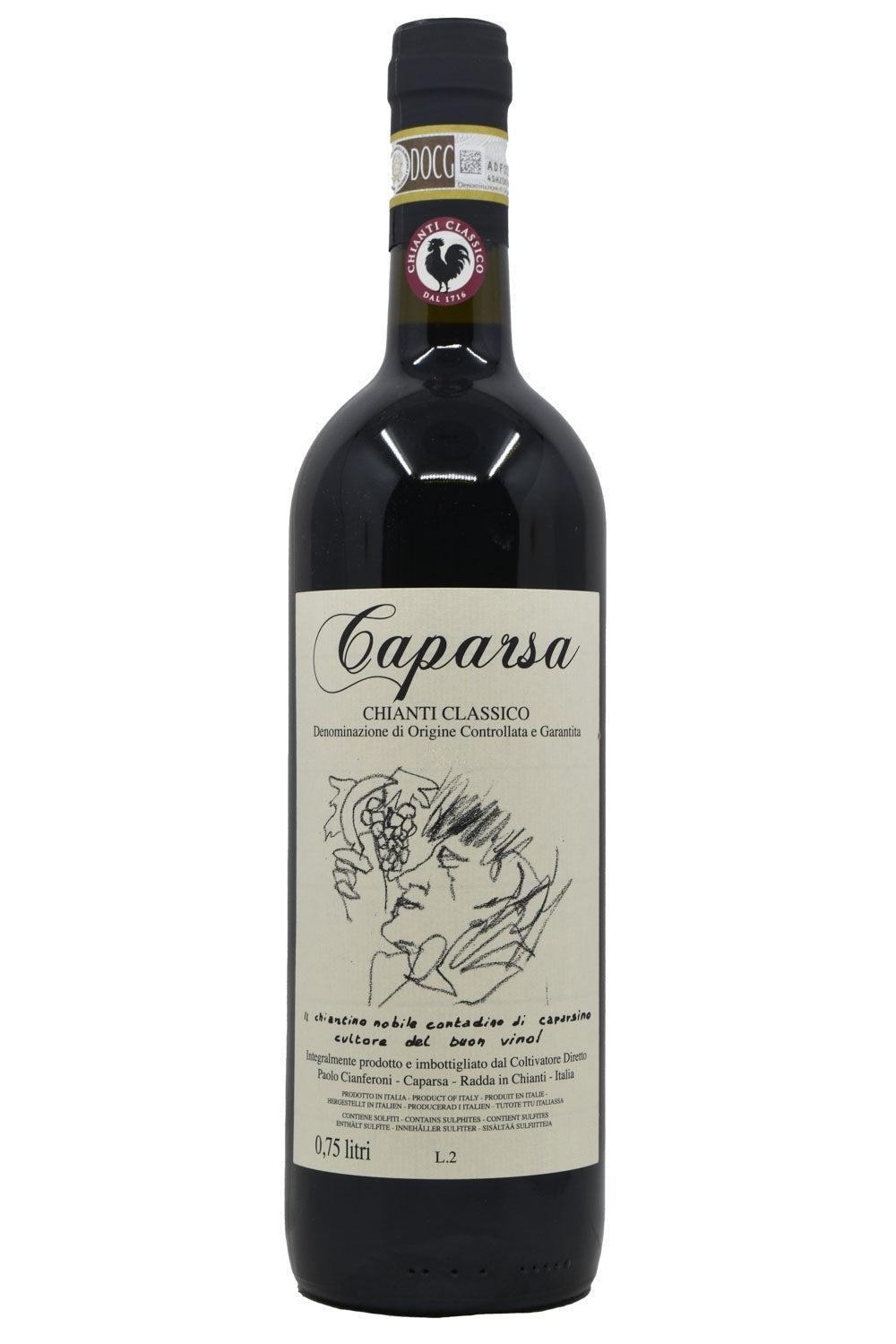 Bottle of Caparsa Chianti Classico 2021-Red Wine-Flatiron SF