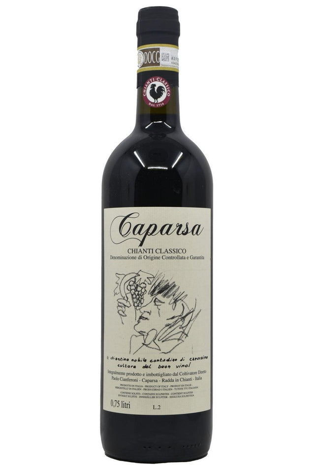 Bottle of Caparsa Chianti Classico 2021-Red Wine-Flatiron SF