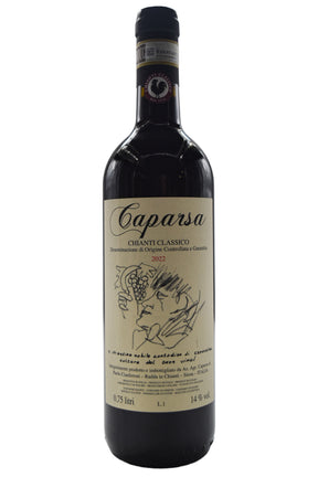 Bottle of Caparsa Chianti Classico 2022-Red Wine-Flatiron SF