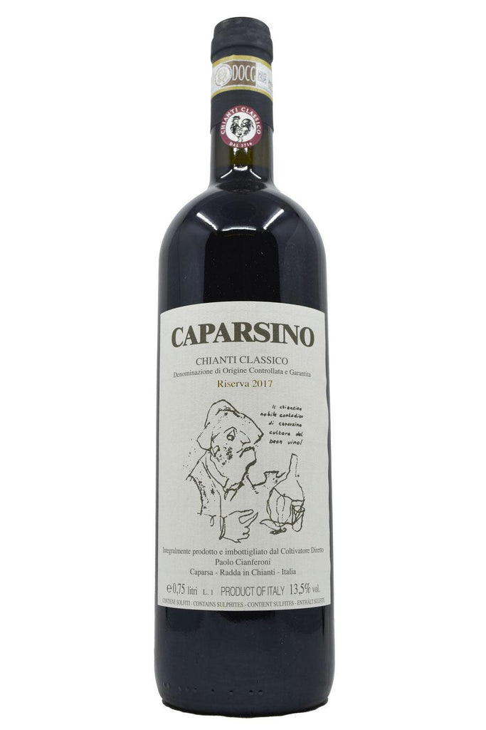 Bottle of Caparsa Chianti Classico Riserva Caparsino 2017-Red Wine-Flatiron SF