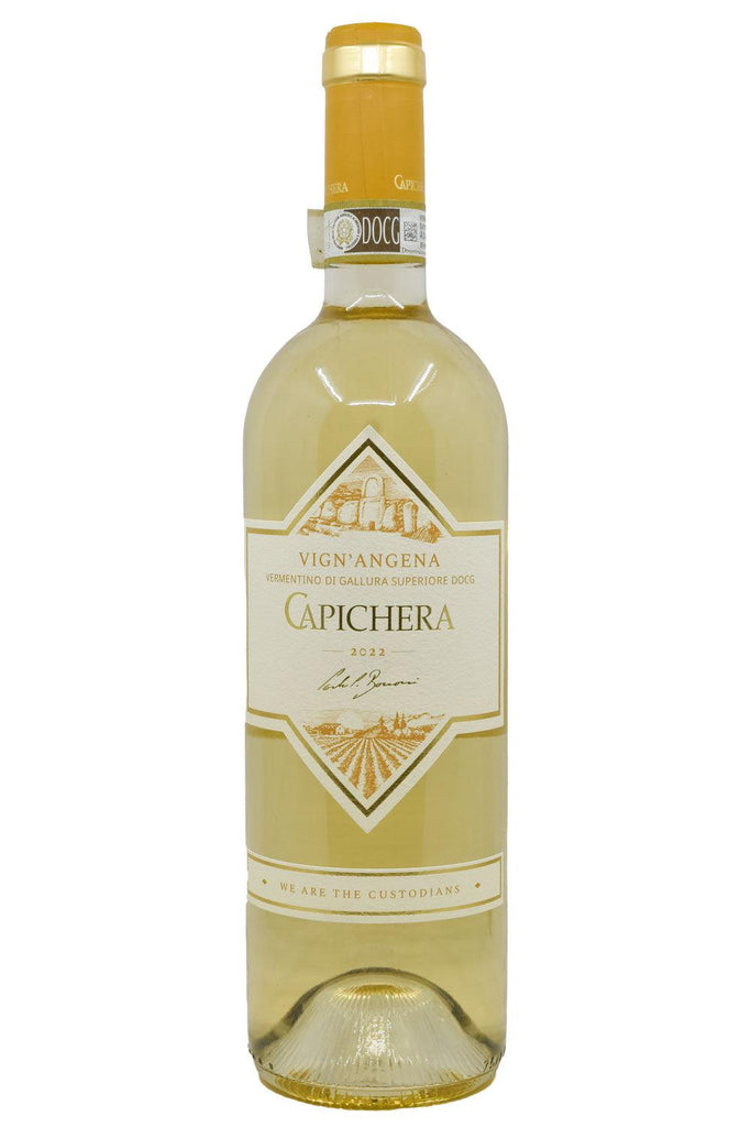 Bottle of Capichera Vermentino di Gallura Vign'angena 2022-White Wine-Flatiron SF