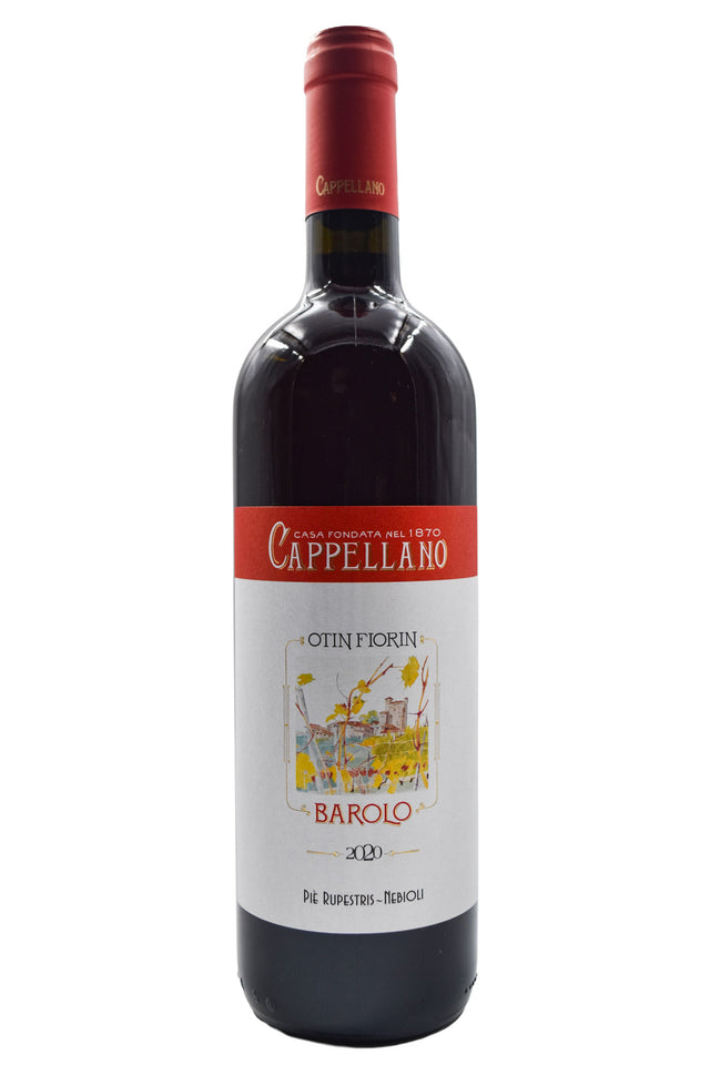 Bottle of Cappellano Barolo Pie Rupestris 2020-Red Wine-Flatiron SF