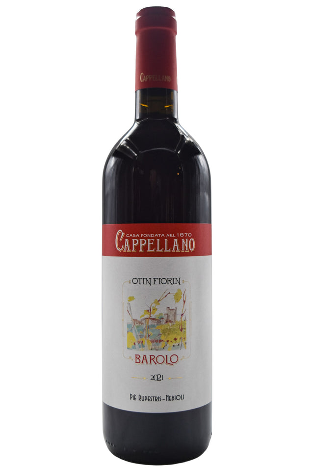 Bottle of Cappellano Barolo Pie Rupestris 2021-Red Wine-Flatiron SF