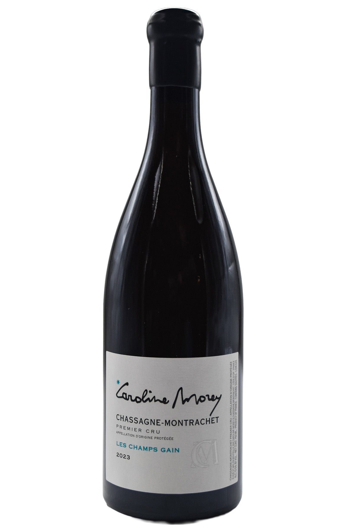 Bottle of Caroline Morey Chassagne Montrachet 1er Cru Les Champs Gains 2023 [NET]-White Wine-Flatiron SF