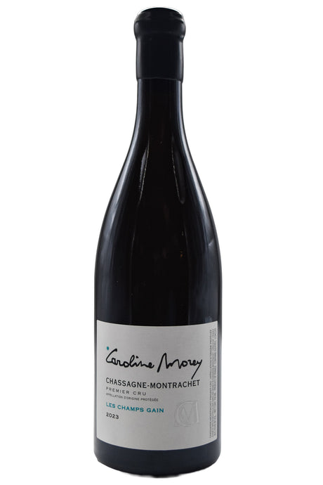 Bottle of Caroline Morey Chassagne Montrachet 1er Cru Les Champs Gains 2023 [NET]-White Wine-Flatiron SF