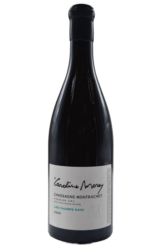 Bottle of Caroline Morey Chassagne Montrachet 1er Cru Les Champs Gains 2023 [NET]-White Wine-Flatiron SF