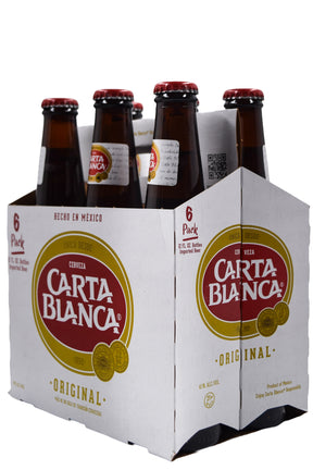 Bottle of Carta Blanca Pilsner 6pk (12oz)-Beer-Flatiron SF