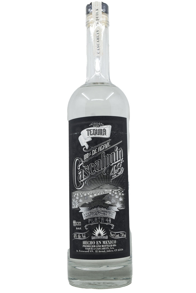 Bottle of Cascahuin Tequila 48 Plata-Spirits-Flatiron SF