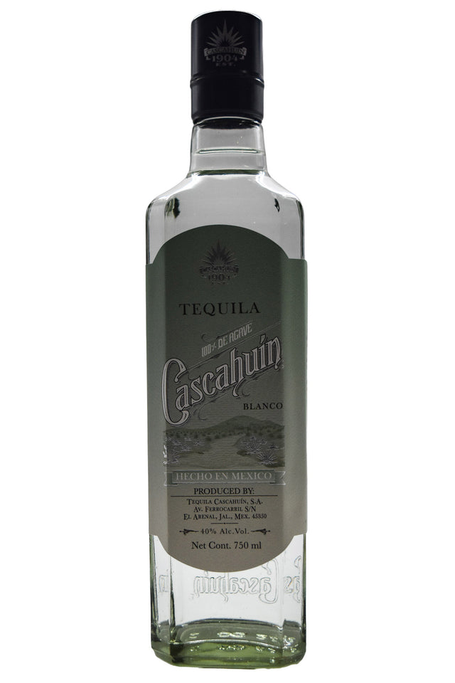 Bottle of Cascahuin Tequila Blanco-Spirits-Flatiron SF
