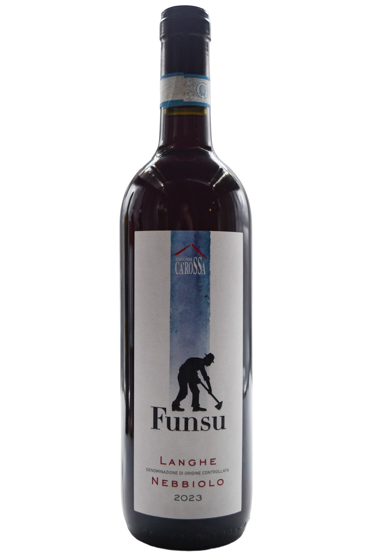 Bottle of Cascina Ca' Rossa Langhe Nebbiolo Funsu 2023-Red Wine-Flatiron SF