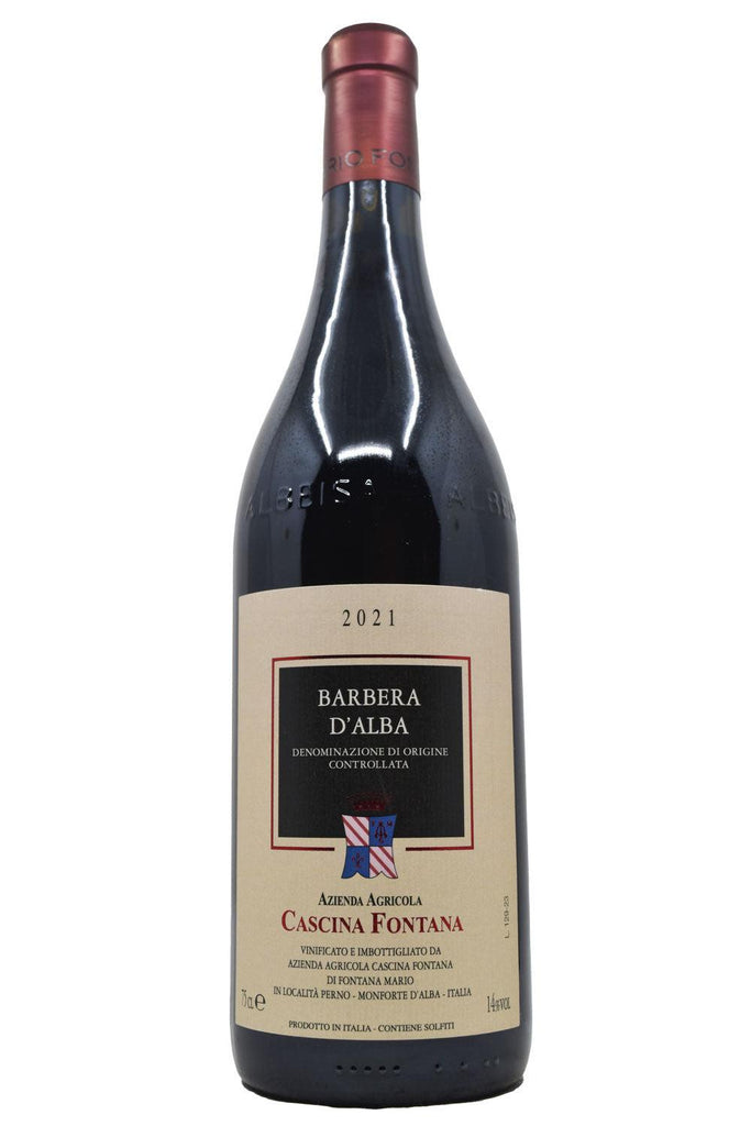Bottle of Cascina Fontana Barbera d'Alba 2021-Red Wine-Flatiron SF