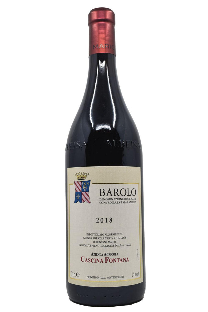 Bottle of Cascina Fontana Barolo 2018-Red Wine-Flatiron SF