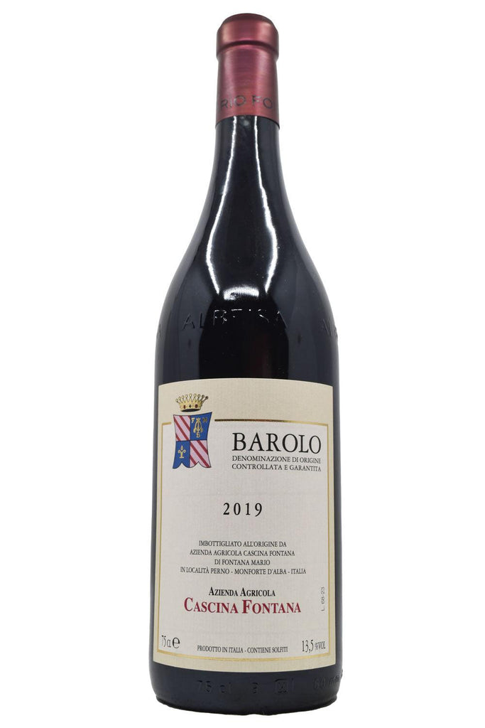 Bottle of Cascina Fontana Barolo 2019-Red Wine-Flatiron SF