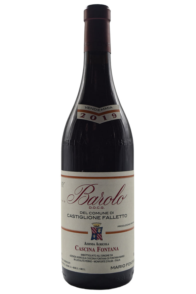 Bottle of Cascina Fontana Barolo del Comune di Castiglione Falletto 2019-Red Wine-Flatiron SF