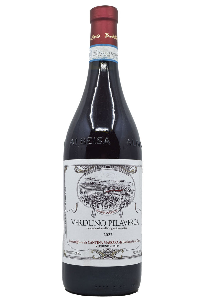 Bottle of Cascina Massara Verduno Pelaverga 2022-Red Wine-Flatiron SF