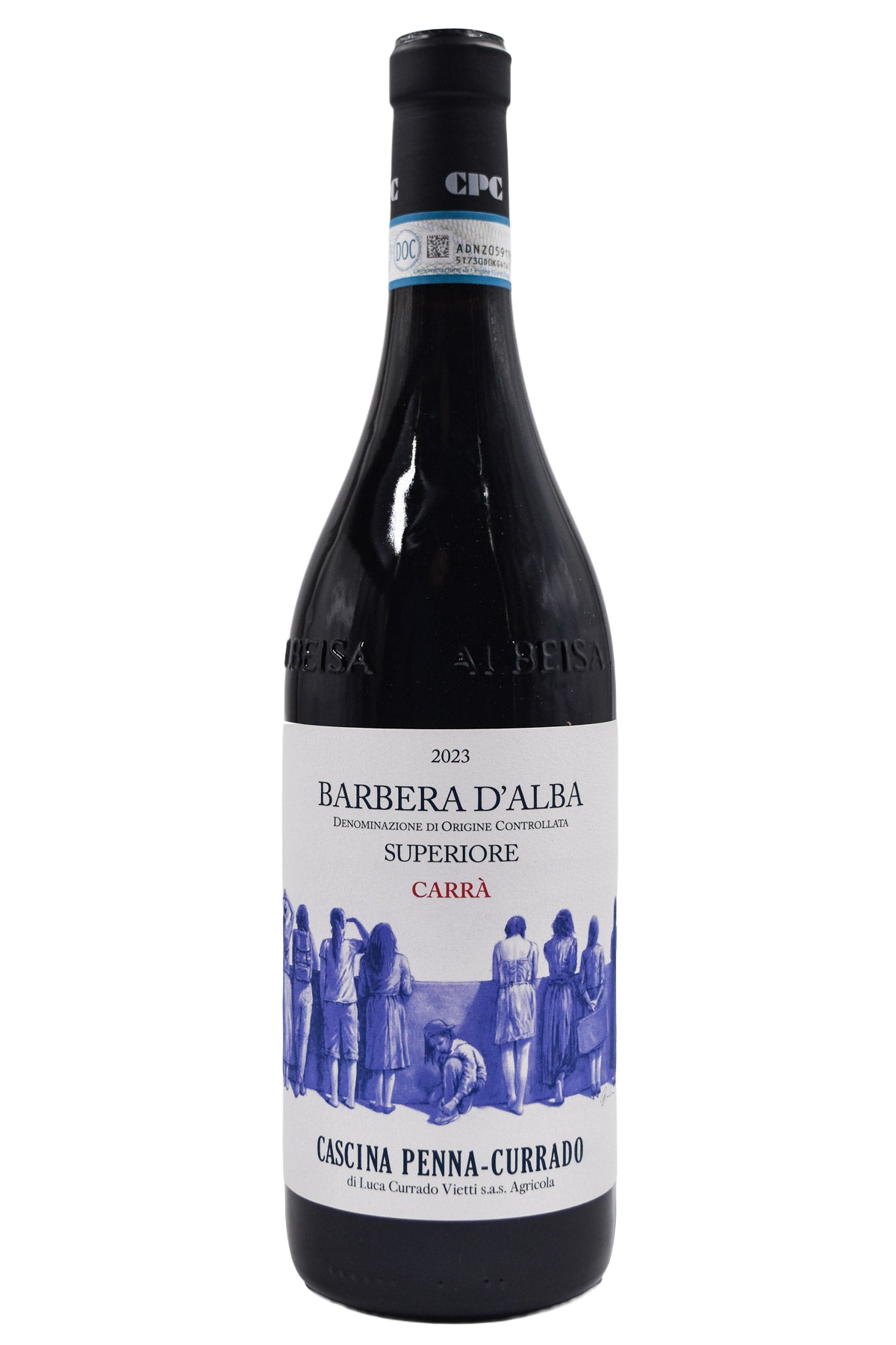 Bottle of Cascina Penna-Currado Barbera d'Alba Superiore Carra 2023-Red Wine-Flatiron SF