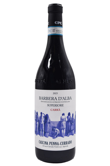 Bottle of Cascina Penna-Currado Barbera d'Alba Superiore Carra 2023-Red Wine-Flatiron SF