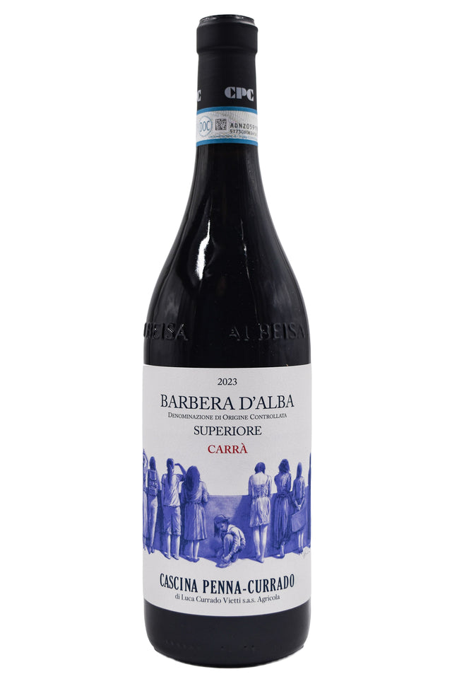 Bottle of Cascina Penna-Currado Barbera d'Alba Superiore Carra 2023-Red Wine-Flatiron SF