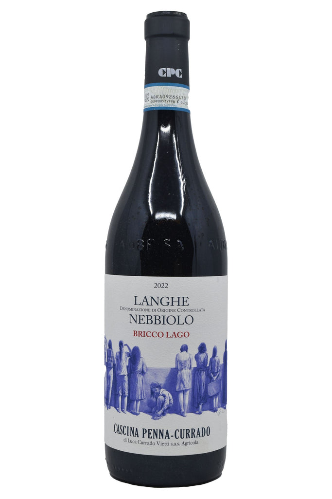 Bottle of Cascina Penna-Currado Langhe Nebbiolo Bricco Lago 2022-Red Wine-Flatiron SF