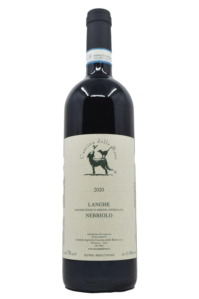 Bottle of Cascina delle Rose Langhe Nebbiolo 2020-Red Wine-Flatiron SF