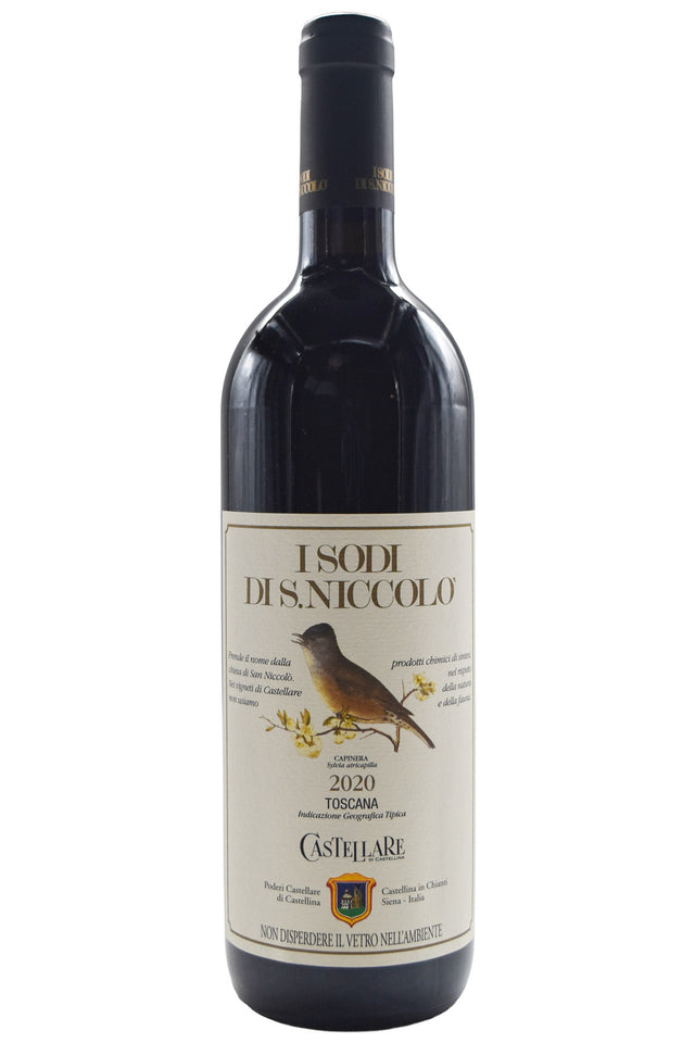 Bottle of Castellare I Sodi di San Niccolo 2020-Red Wine-Flatiron SF