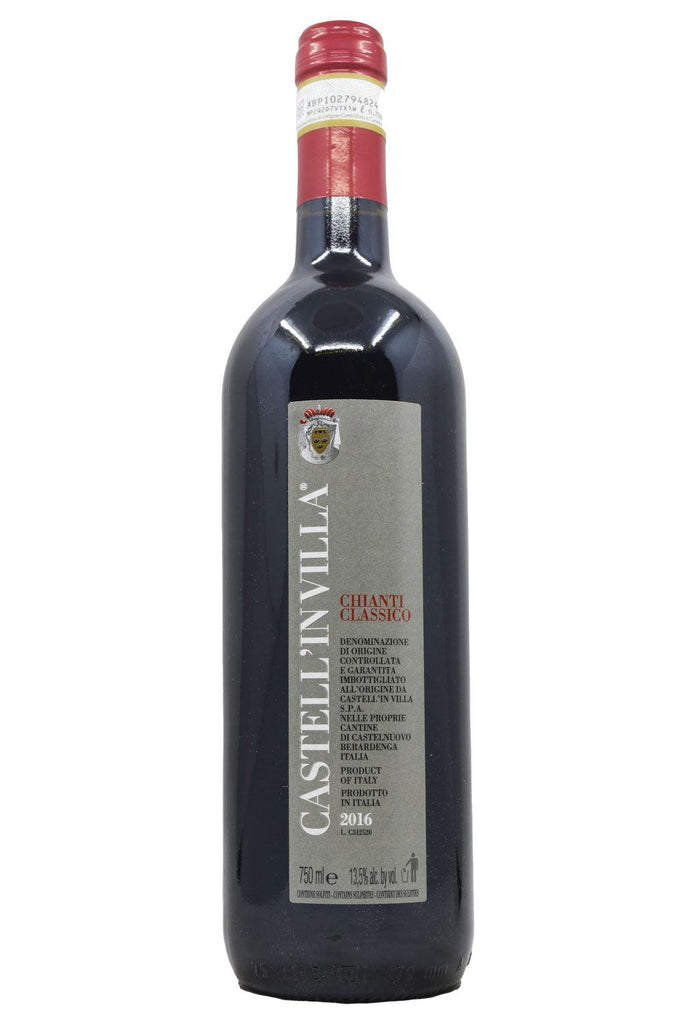 Bottle of Castell'in Villa Chianti Classico 2016-Red Wine-Flatiron SF