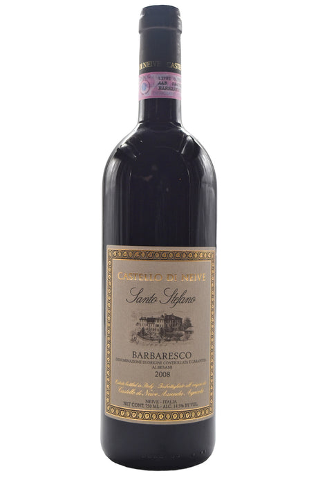 Bottle of Castello di Neive Barbaresco Santo Stefano 2008-Red Wine-Flatiron SF