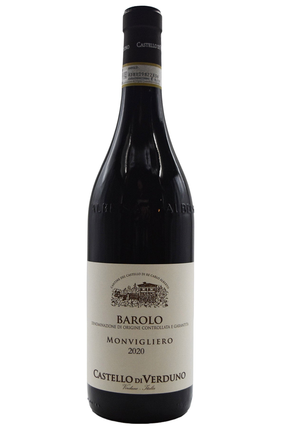 Bottle of Castello di Verduno Barolo Monvigliero 2020-Red Wine-Flatiron SF