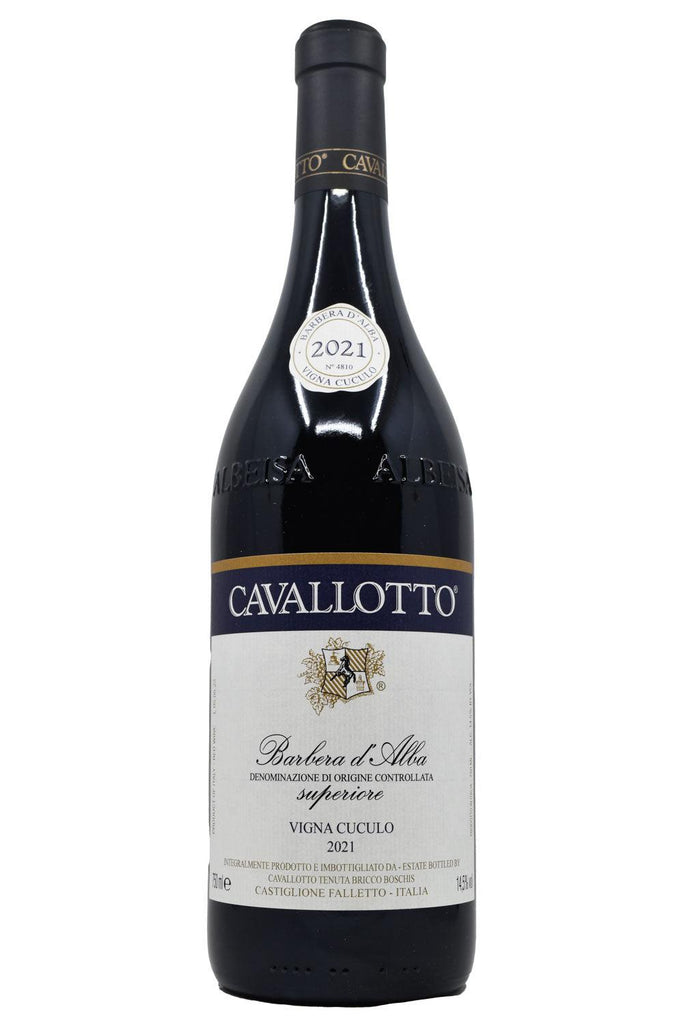 Bottle of Cavallotto Barbera d'Alba Superiore Vigna Cuculo 2021-Red Wine-Flatiron SF