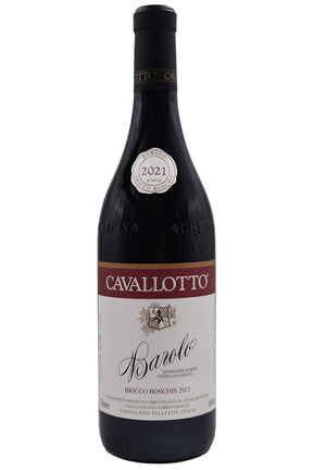 Bottle of Cavallotto Barolo Bricco Boschis 2021-Red Wine-Flatiron SF