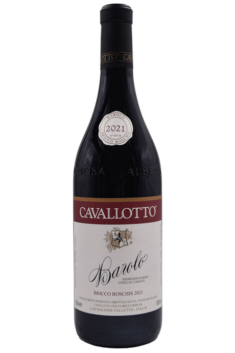 Bottle of Cavallotto Barolo Bricco Boschis 2021-Red Wine-Flatiron SF