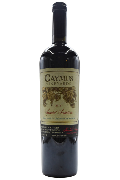 Bottle of Caymus Vineyards Cabernet Sauvignon Special Selection 2014-Red Wine-Flatiron SF
