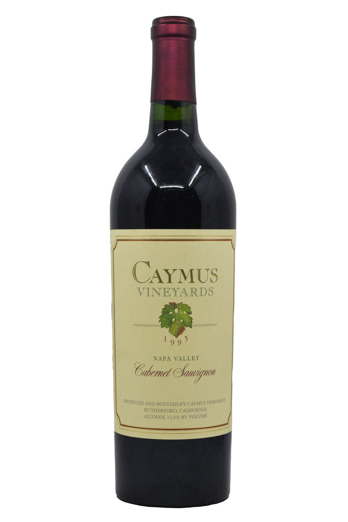 Bottle of Caymus Vineyards Napa Valley Cabernet Sauvignon 1995-Red Wine-Flatiron SF