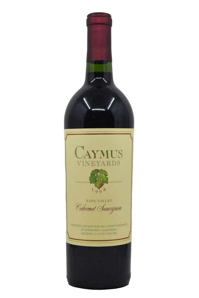 Bottle of Caymus Vineyards Napa Valley Cabernet Sauvignon 1998-Red Wine-Flatiron SF