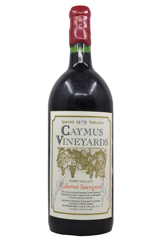 Bottle of Caymus Vineyards Napa Valley Cabernet Sauvignon Special Selection 1979 (1.5L) (Bottle #3)-Red Wine-Flatiron SF