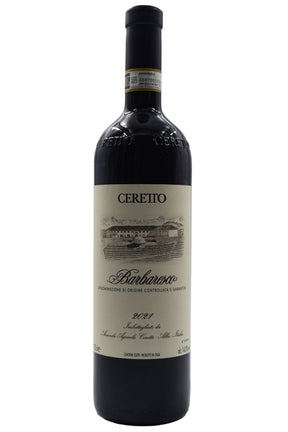Bottle of Ceretto Barbaresco 2021-Red Wine-Flatiron SF