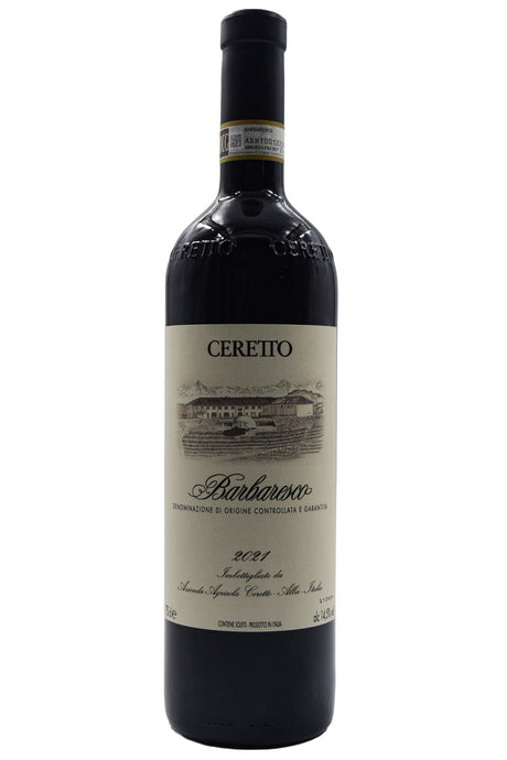 Bottle of Ceretto Barbaresco 2021-Red Wine-Flatiron SF