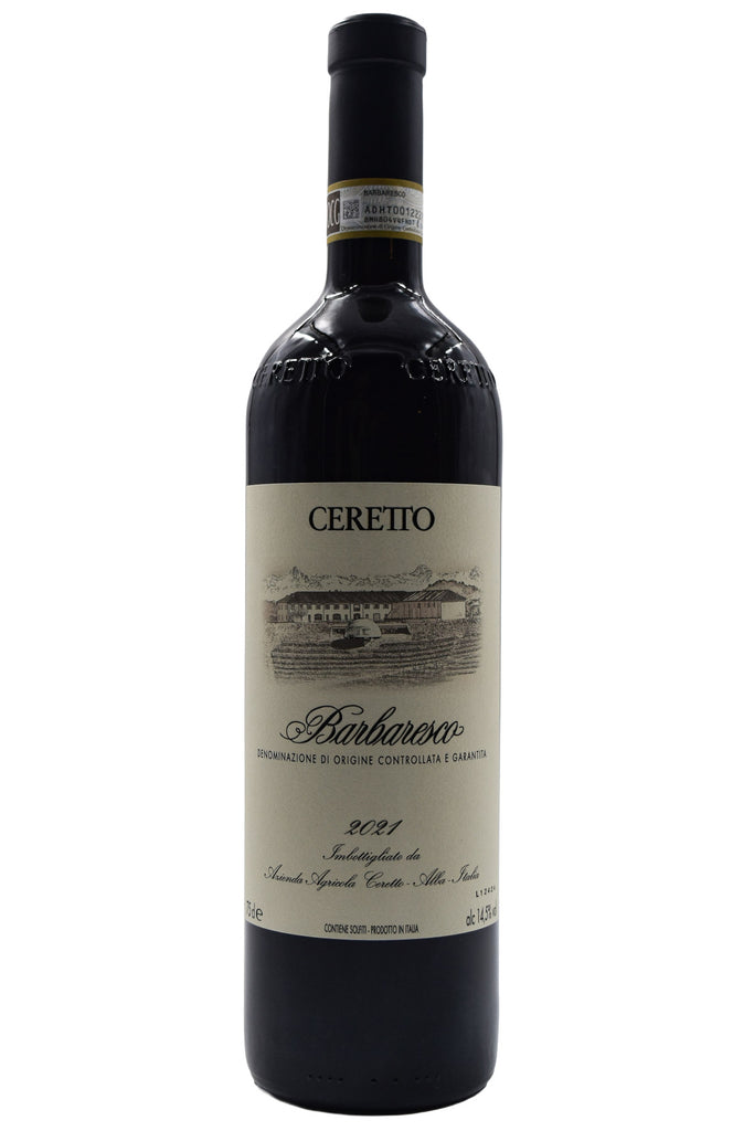Bottle of Ceretto Barbaresco 2021-Red Wine-Flatiron SF