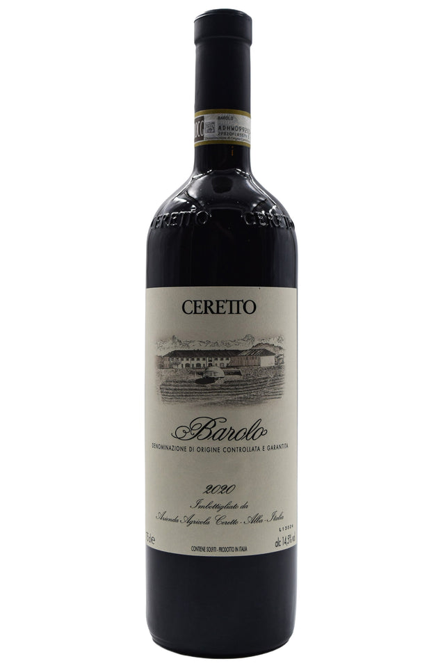 Bottle of Ceretto Barolo 2020-Red Wine-Flatiron SF