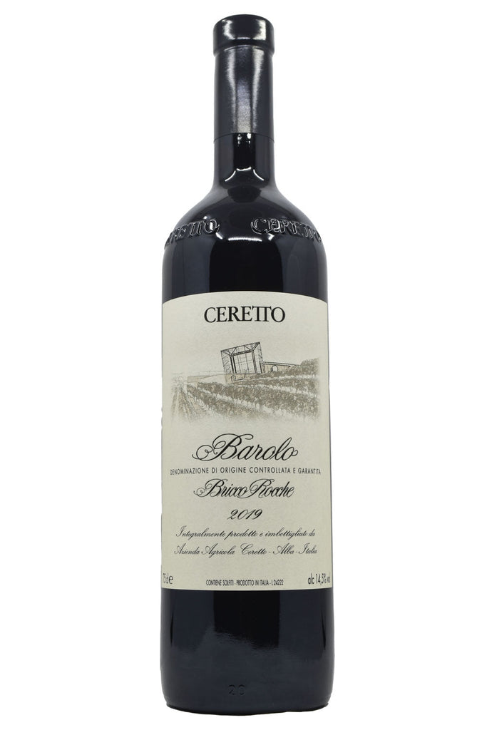 Bottle of Ceretto Barolo Bricco Rocche 2019-Red Wine-Flatiron SF