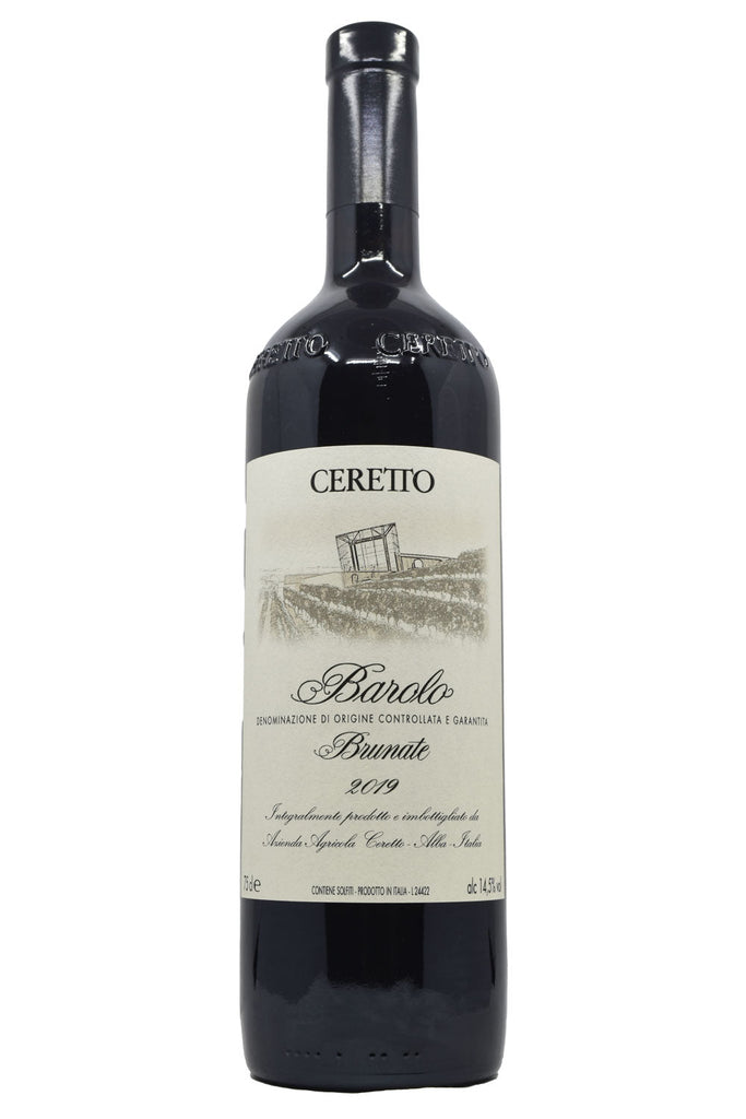 Bottle of Ceretto Barolo Brunate 2019-Red Wine-Flatiron SF