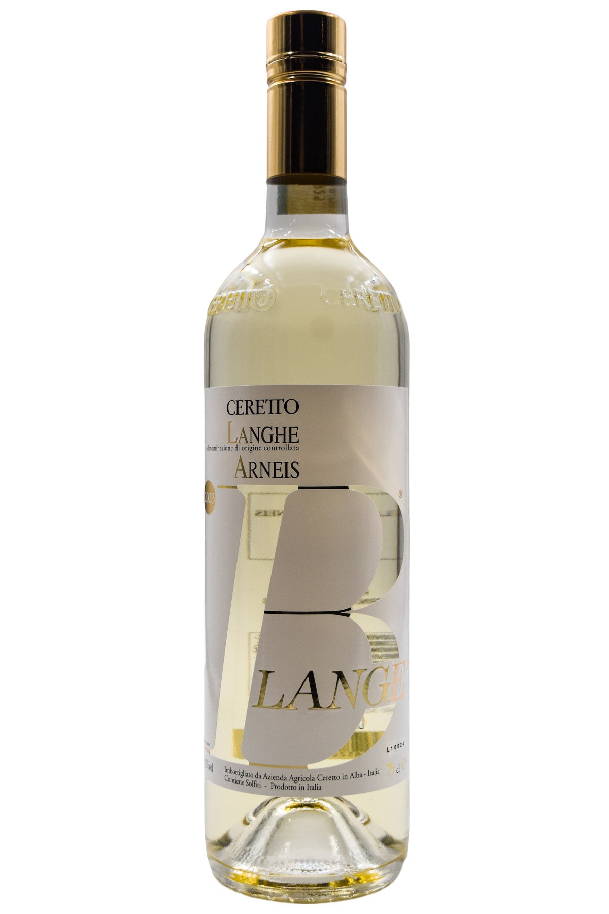 Bottle of Ceretto Langhe Arneis 2023-White Wine-Flatiron SF