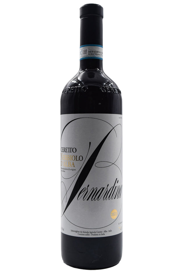 Bottle of Ceretto Nebbiolo d'Alba Bernardi 2021-Red Wine-Flatiron SF