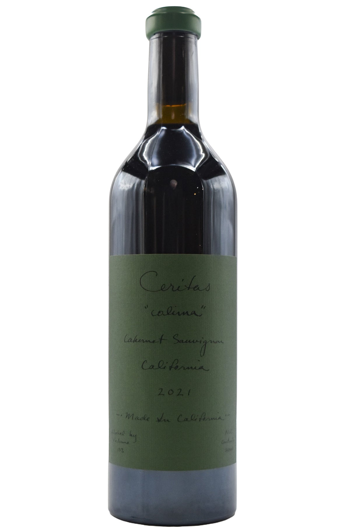 Bottle of Ceritas Cabernet Sauvignon Colima 2021-Red Wine-Flatiron SF