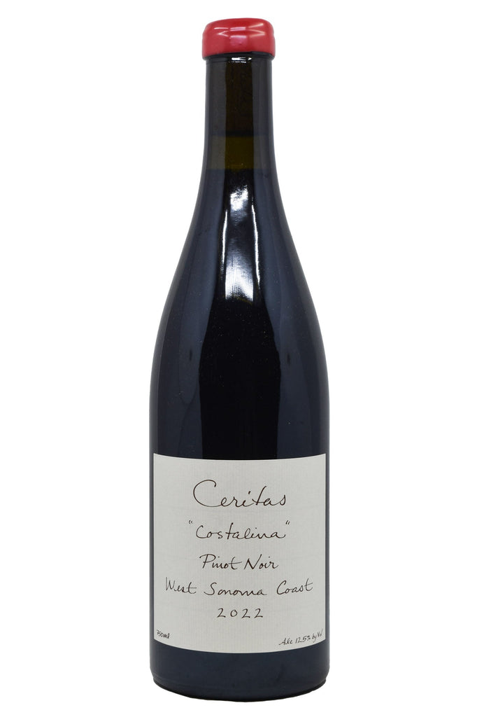 Bottle of Ceritas Pinot Noir Sonoma Coast Costalina 2022-Red Wine-Flatiron SF